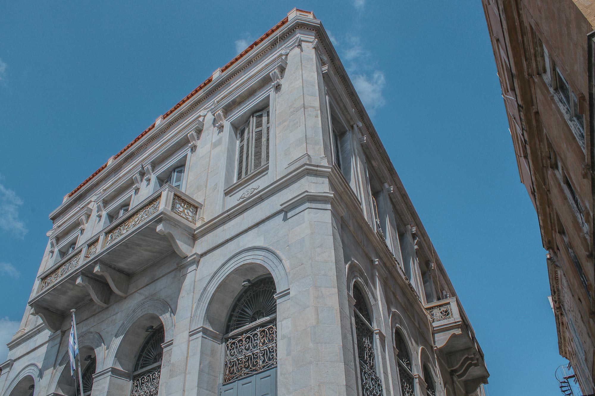 Neoclassical building in Hermoupolis